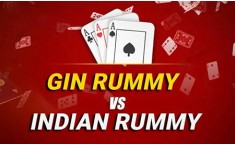 What is the difference between Gin Rummy and Indian rummy?