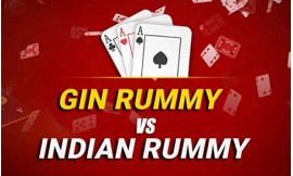 What is the difference between Gin Rummy and Indian rummy?